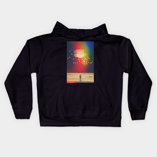 Iridescent Kids Hoodie by SeamlessOo